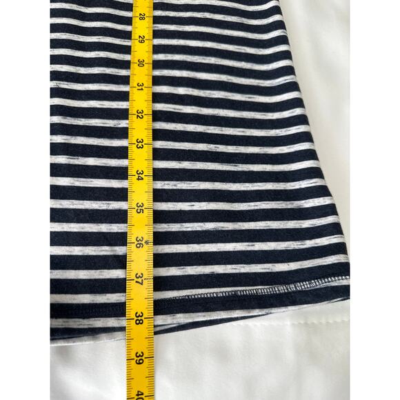 SOFT TERRY COWLNECK DRESS - STRIPE-M - Picture 8 of 9